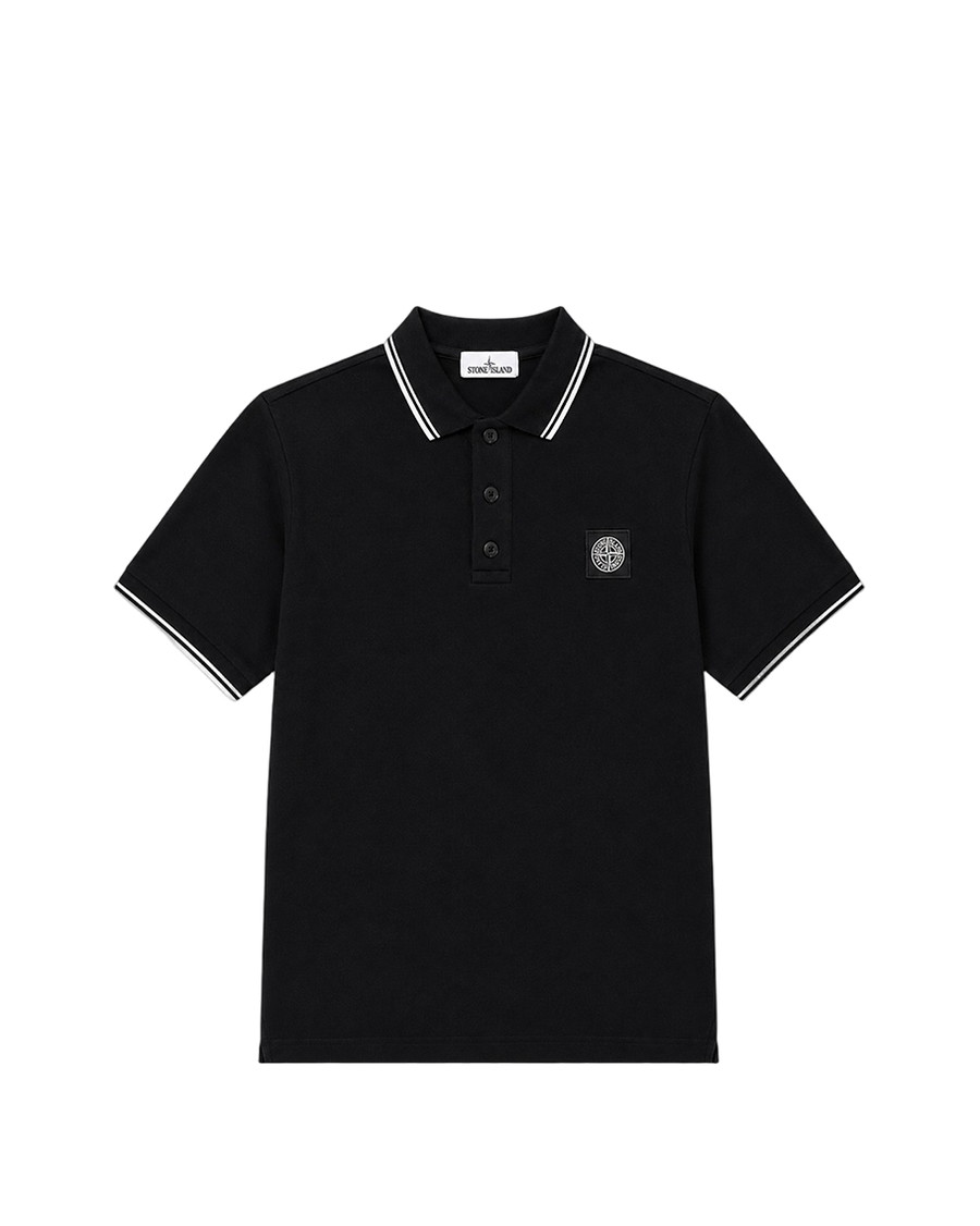 22S18 Classic Polo T-Shirt Black SI0116-BK
