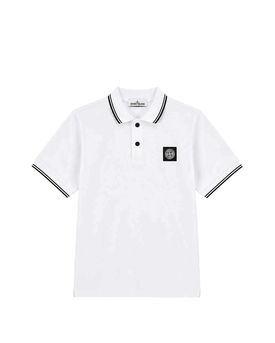 22S18 Classic Polo T-Shirt White SI0116-WT
