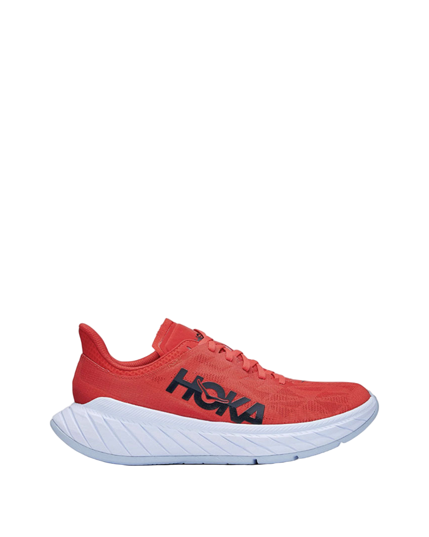 Hoka One One Carbon X2 Fiesta/White