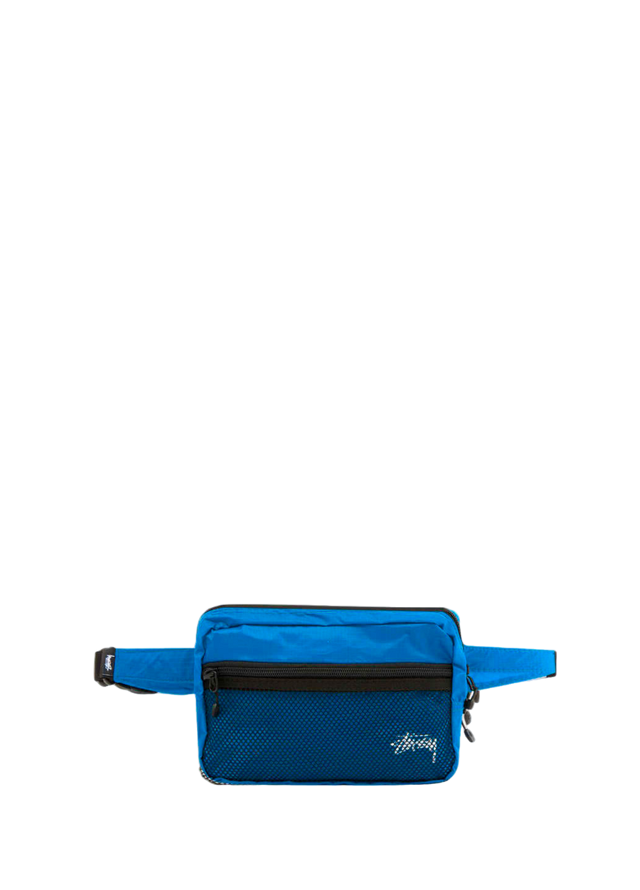 STUSSY Light Weight Waist Bag Blue