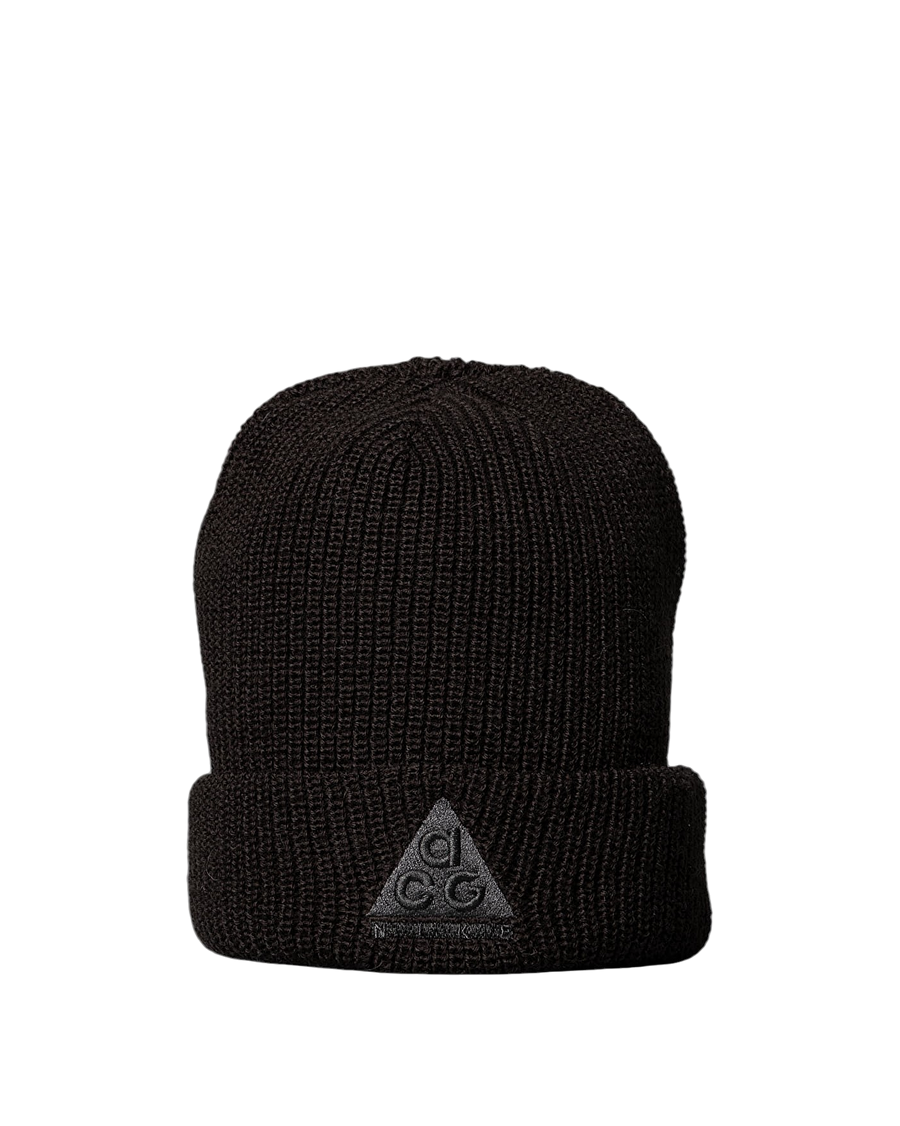 Nike ACG Beanie Black Logo Grey