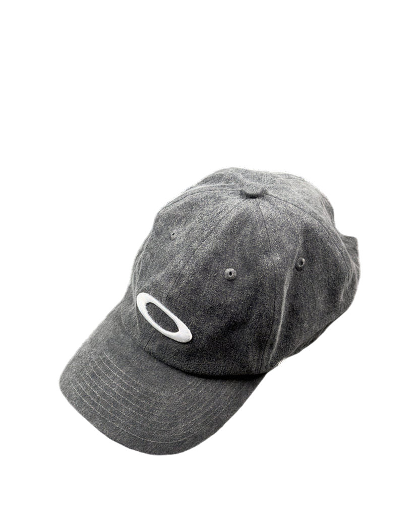 Oakley Remix Dad Hat Black Logo White