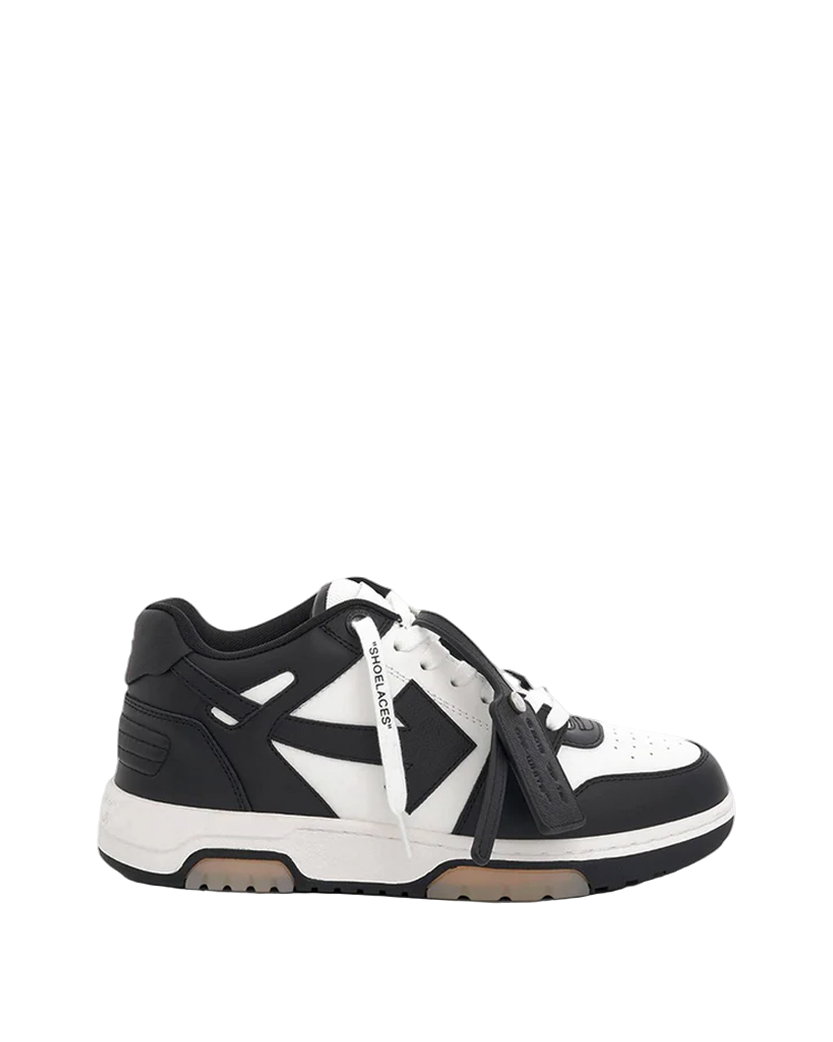 Off White Out Of Office 'OOO' Sneakers Black-White