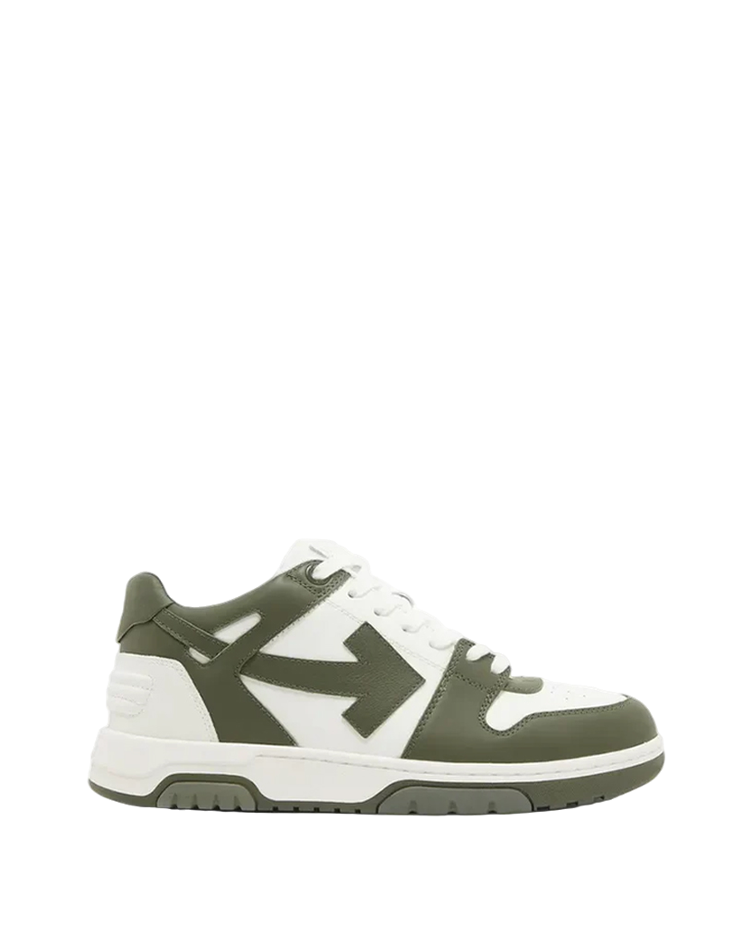 Off White Out Of Office 'OOO' Sneakers White-Khaki