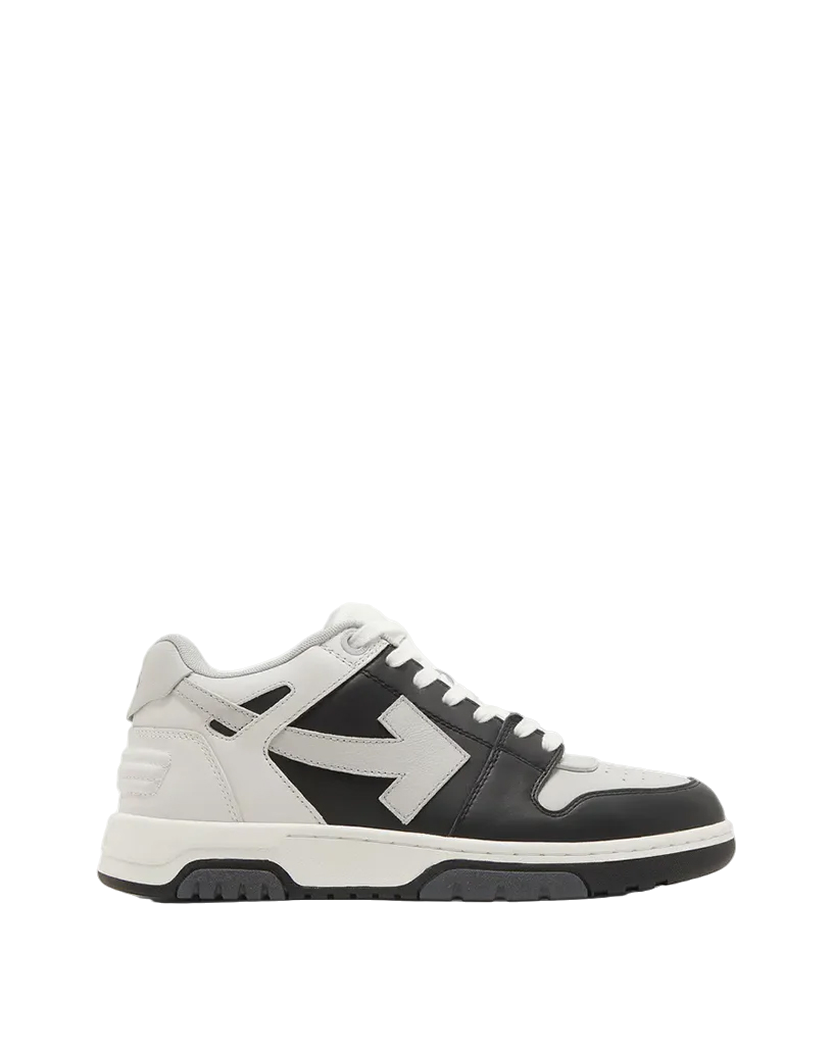 Off White Out Of Office 'OOO' Sneakers Light Grey Black