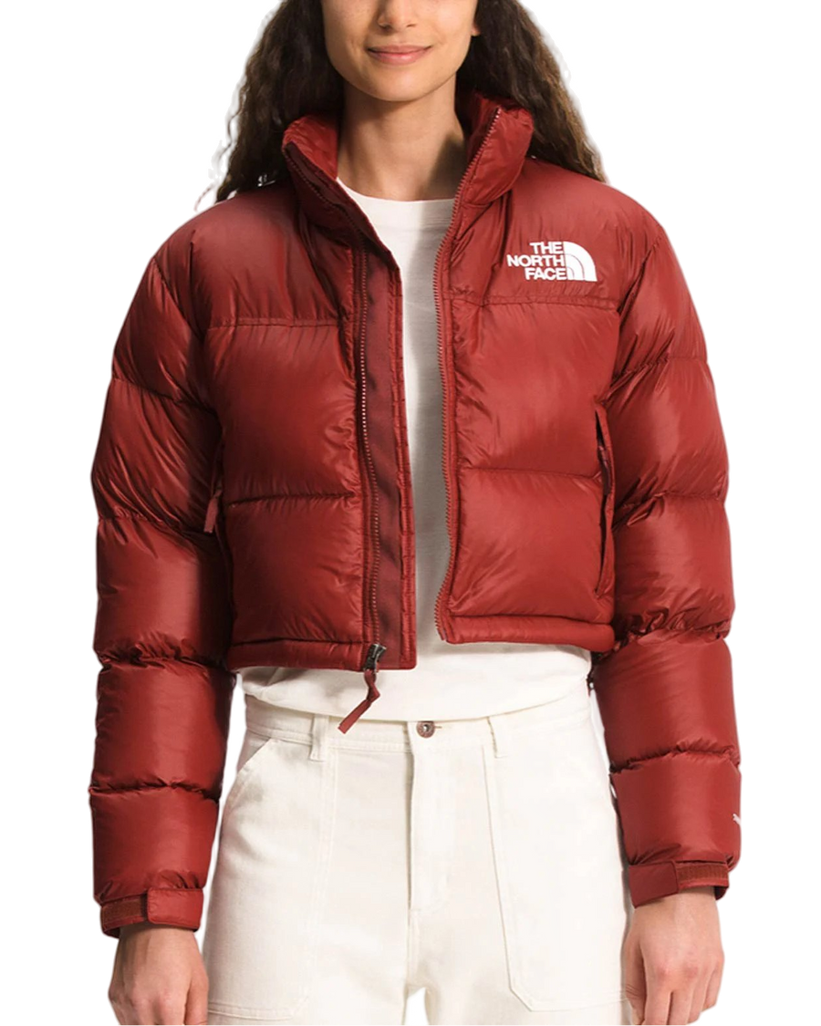 The North Face Women’s Nuptse Short Jacket Red