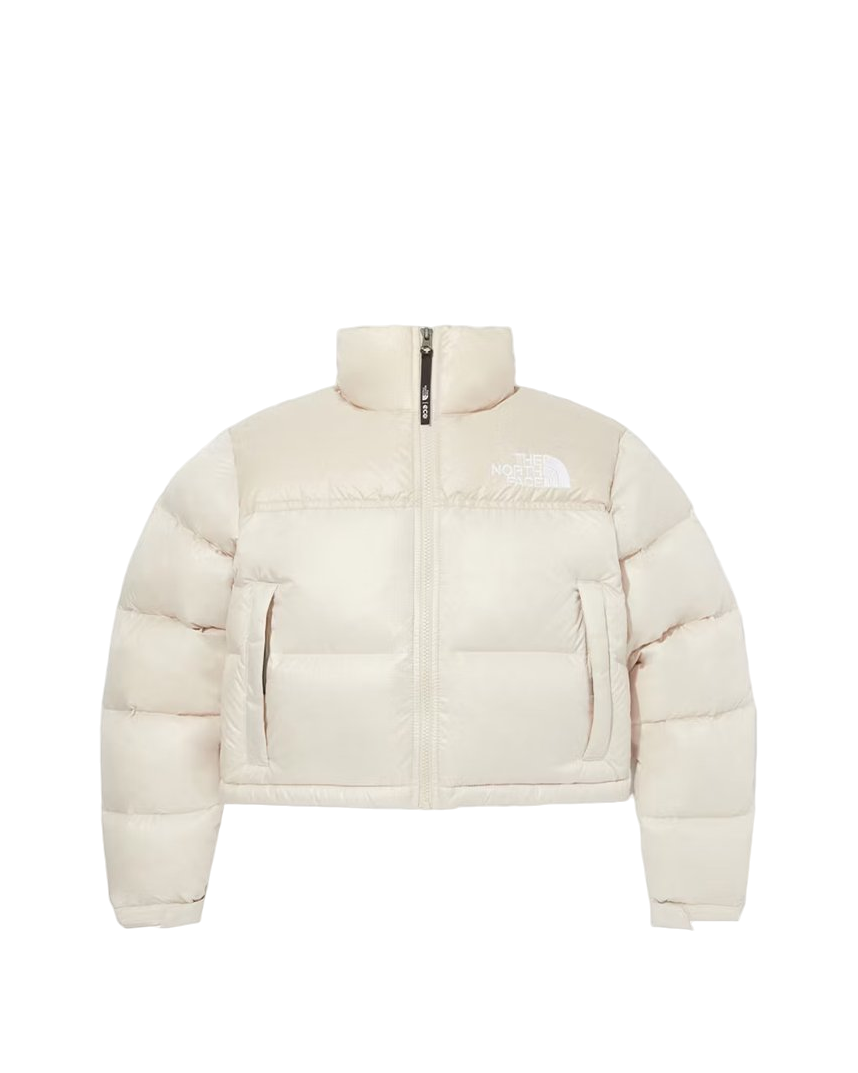 The North Face Women’s Nuptse Short Jacket Sand Shell