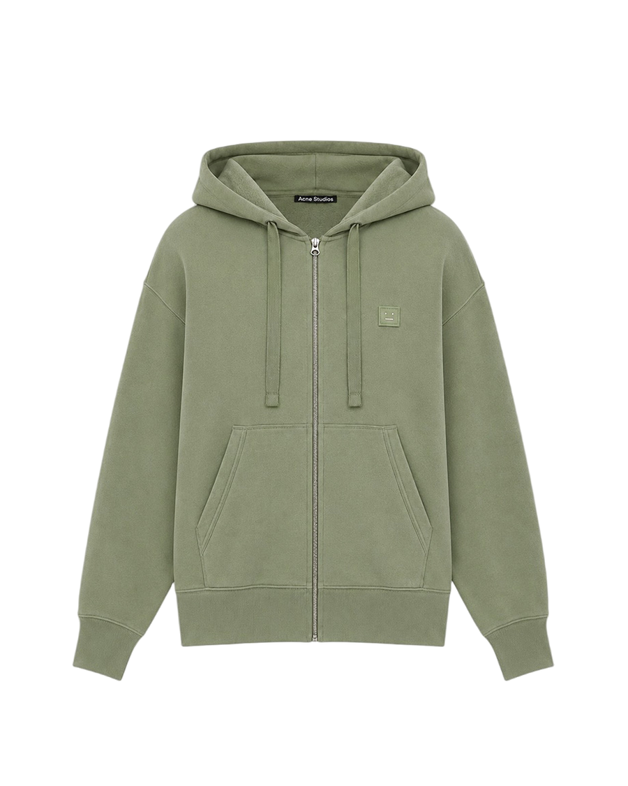 Acne Studios Ferris Zip Hoodie Green