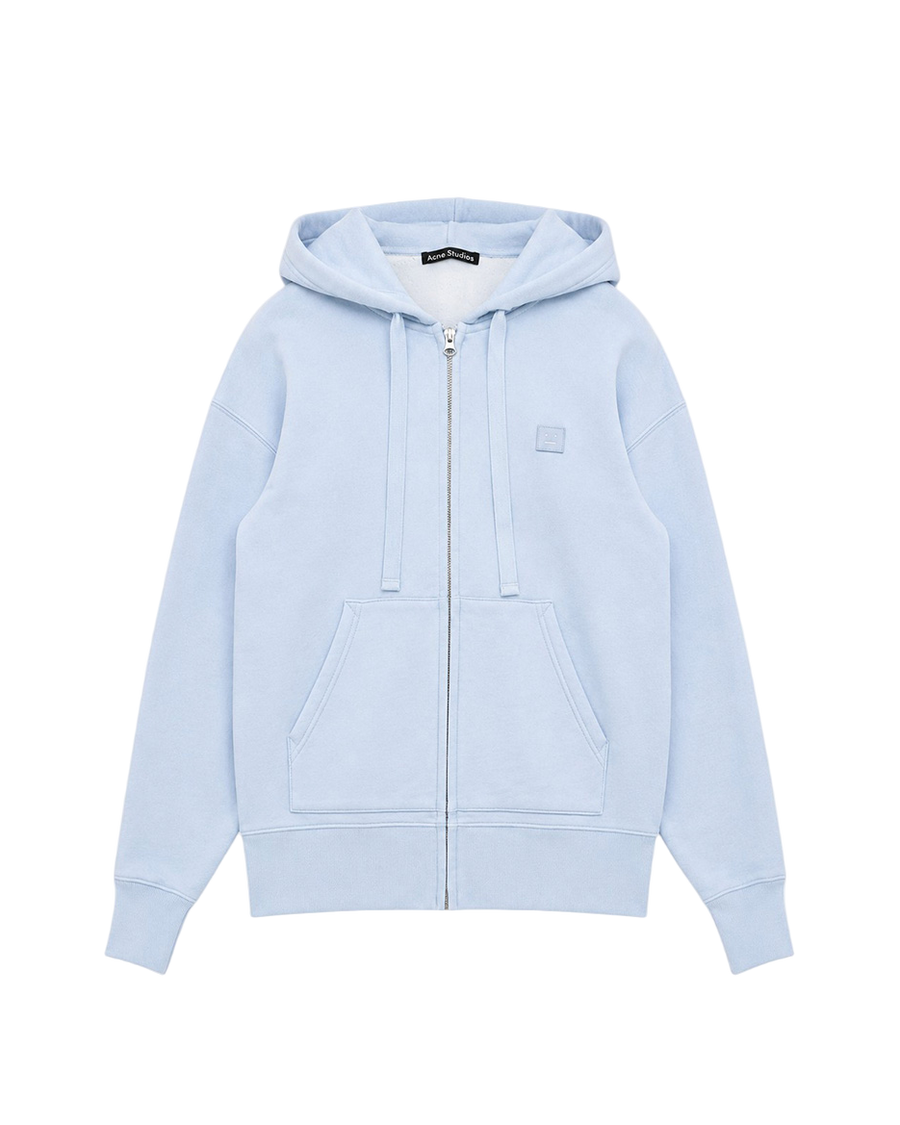 Acne Studios Ferris Zip Hoodie Ice Blue