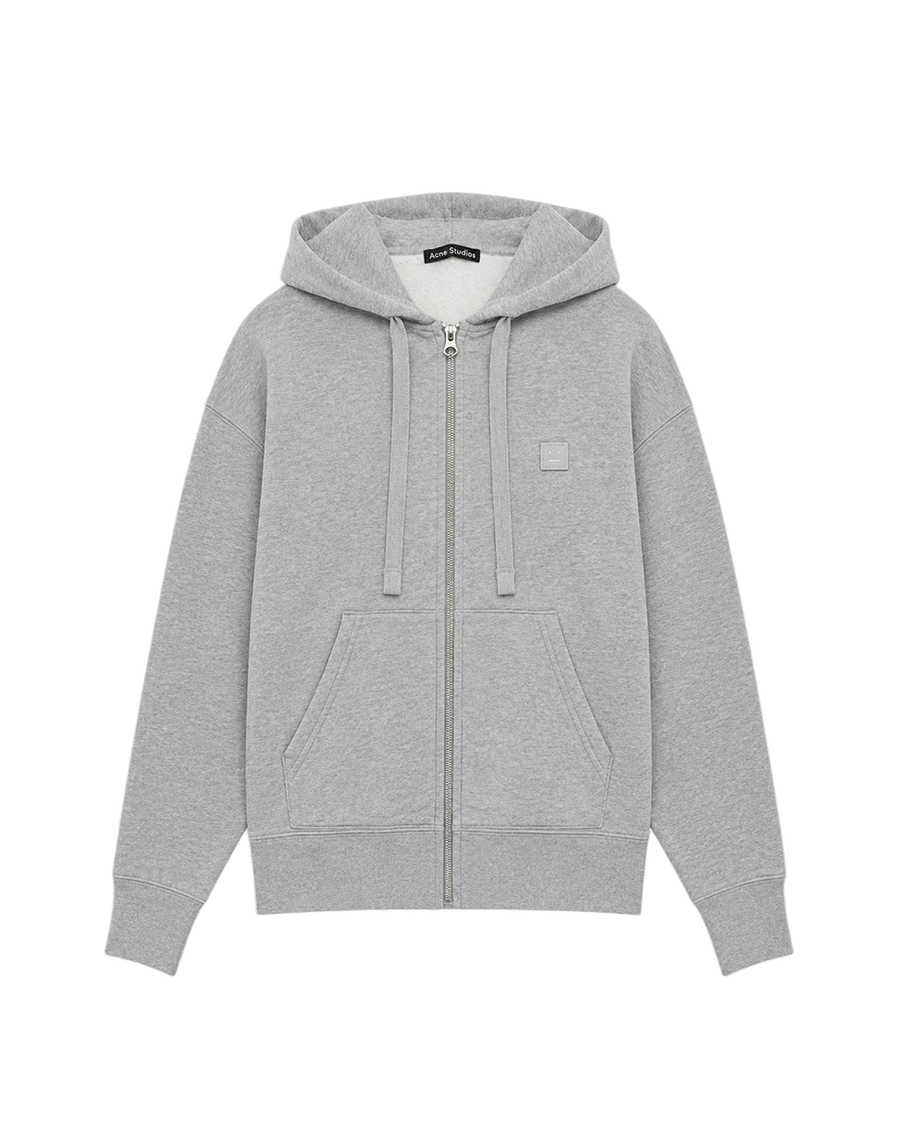 Acne Studios Ferris Zip Hoodie Grey