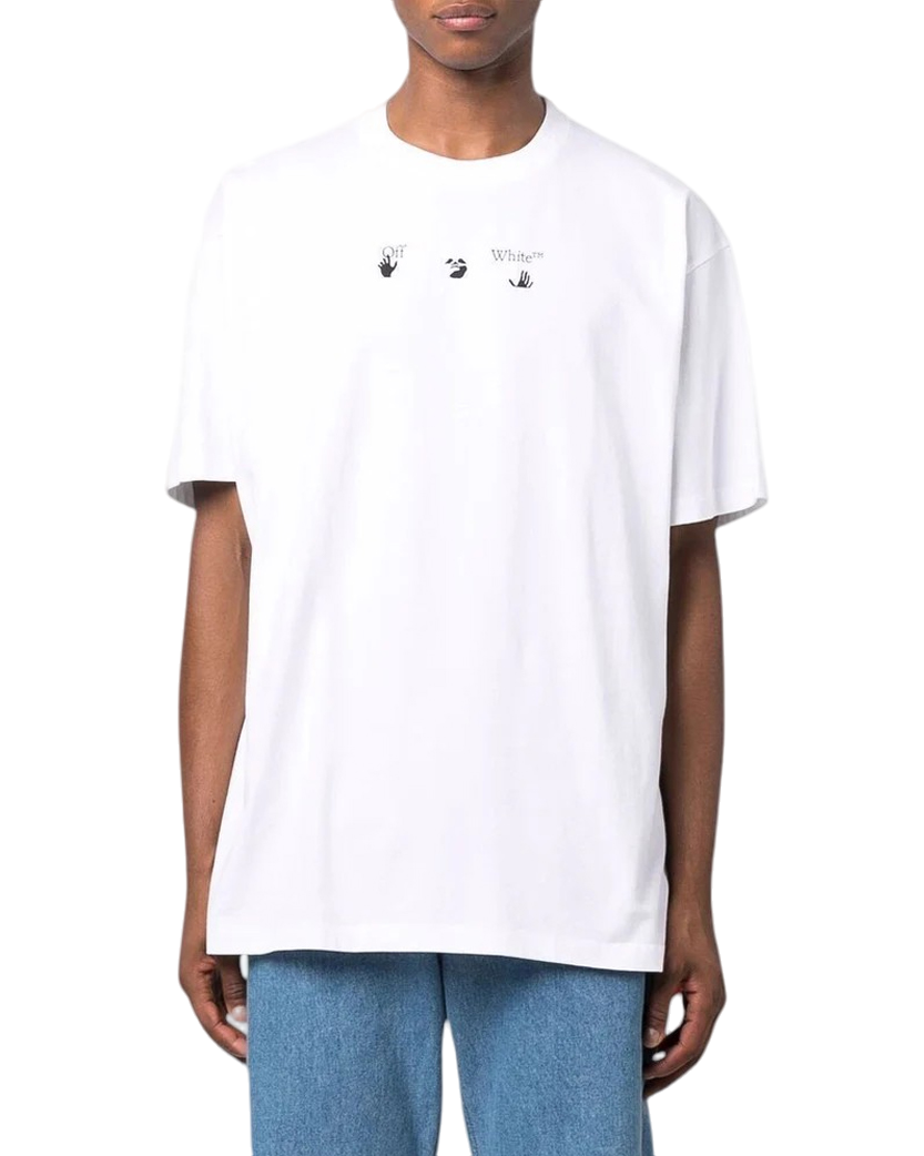 Off-White Arrow Tree Print T-Shirt White