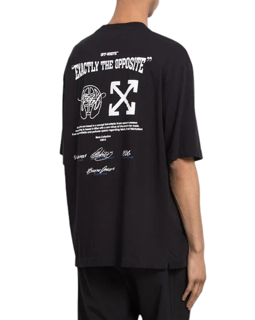 Off-White Exactly The Opposite T-Shirt Black
