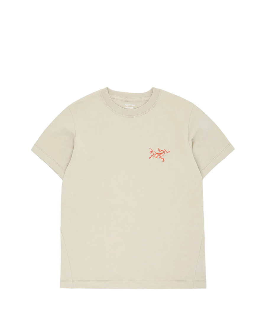 Arcteryx Kragg Cotton Little Bird Crew SS Beige