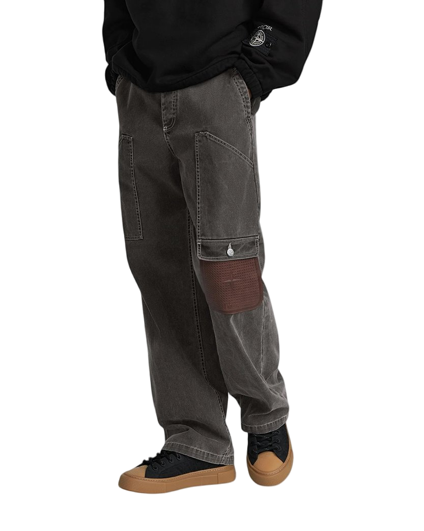 SI x Dior Cargo Jeans Black SI0228-BK