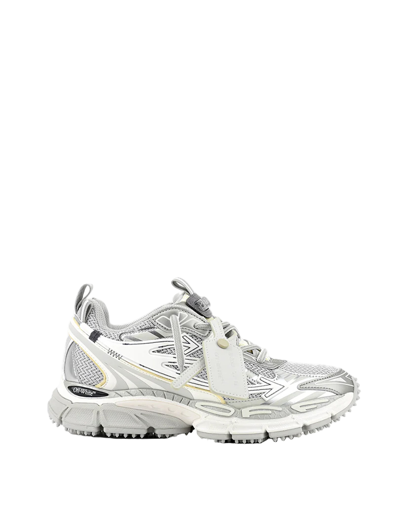 Off White Be Right Back Sneakers Grey Silver