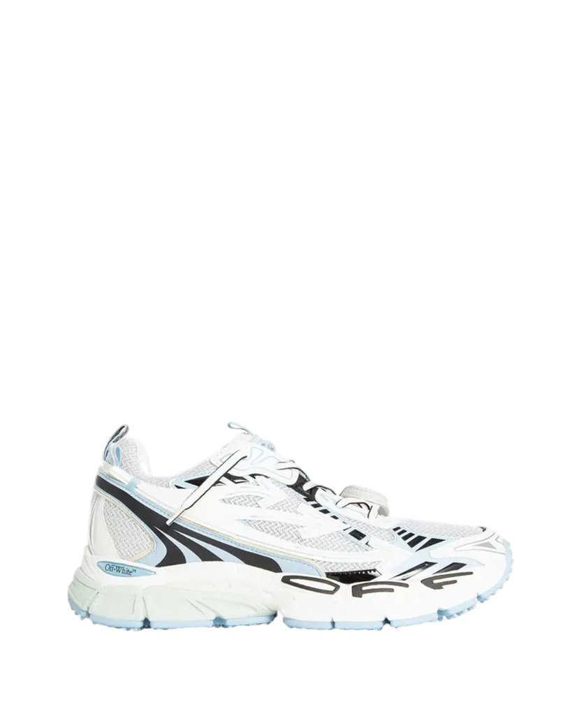 Off White Be Right Back Sneakers White Light Blue