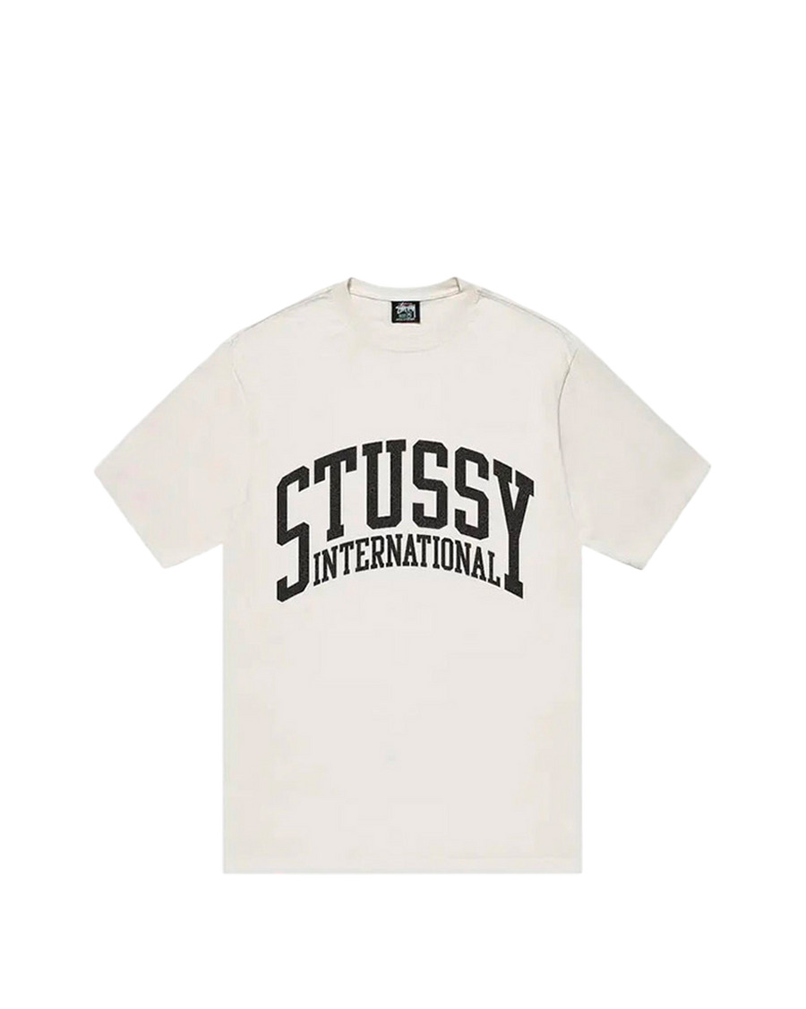 STUSSY International Tee Pigment Dyed Natural