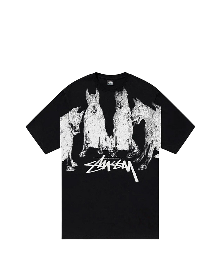 STUSSY Dobermans Tee Black