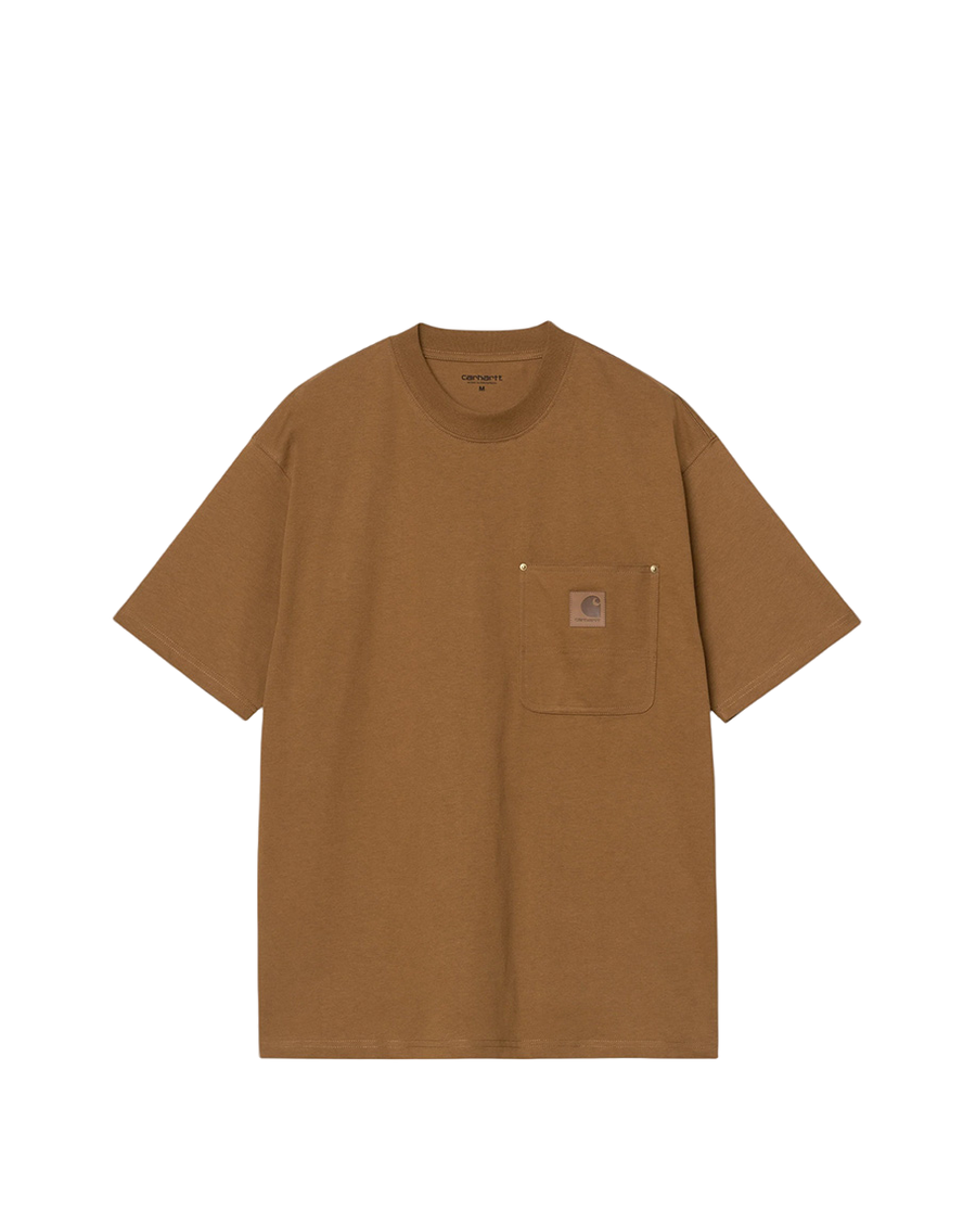 Carhartt WIP S/S Eldon Pocket Tee Hamilton Brown