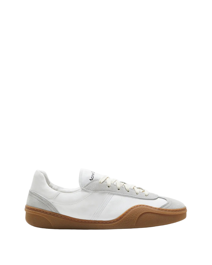 Acne Studios Lace-up Sneakers White/Brown