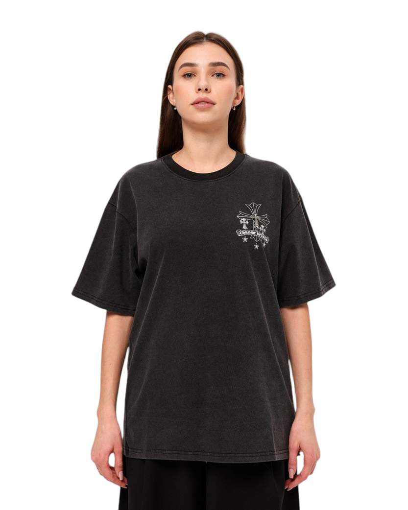 Chrome Hearts T-Shirt Washed Black CH105-WBK