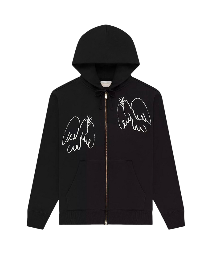 Aime Leon Dore Dove Full-Zip Hoodie Black