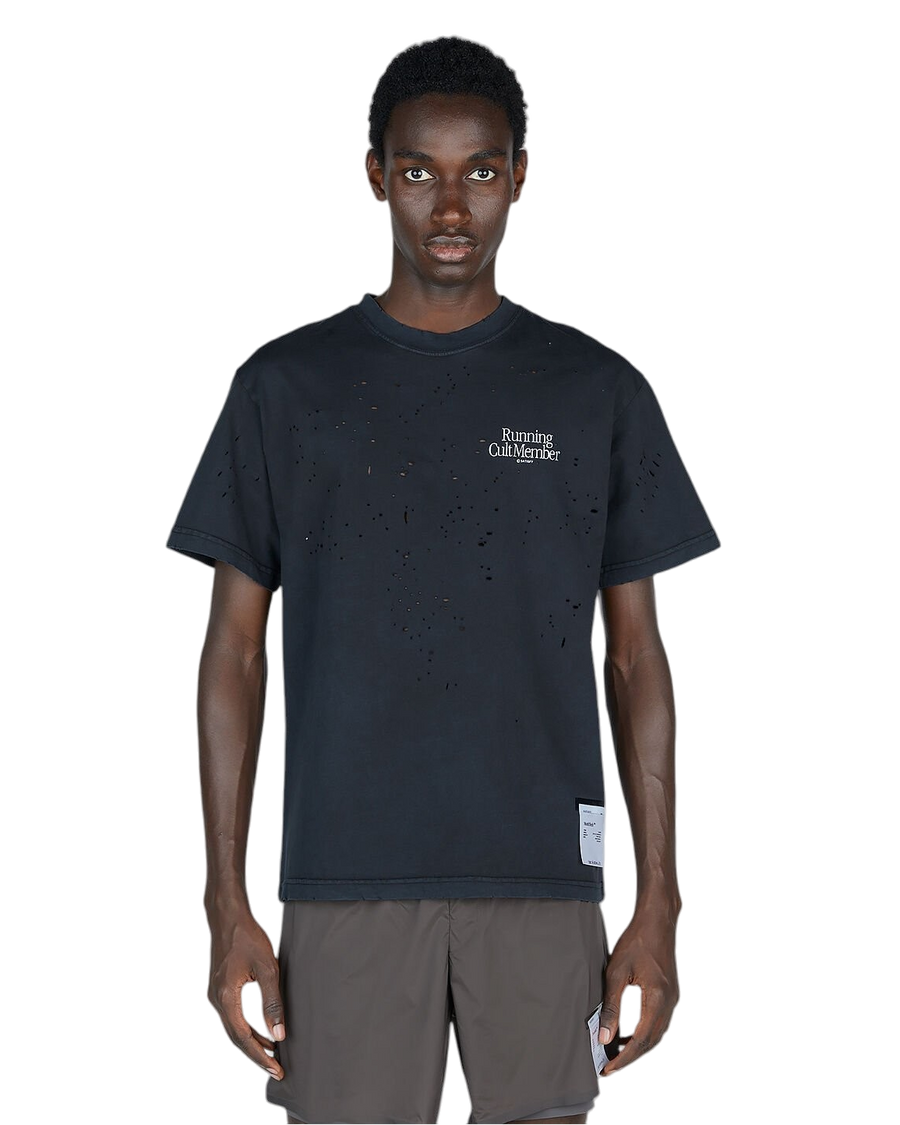 Satisfy MothTech T-Shirt Black