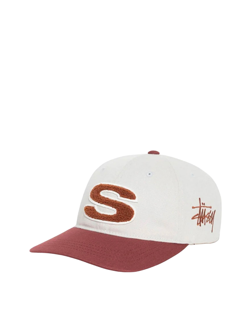 STUSSY Chenille S Low Pro Cap Smoke
