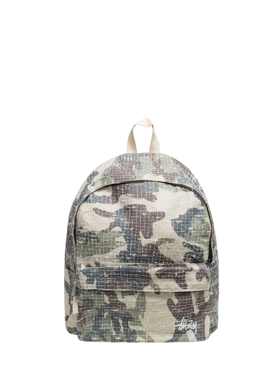 STUSSY Needle Punch Backpack Camo