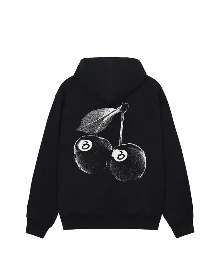 STUSSY Cherries Hoodie Black