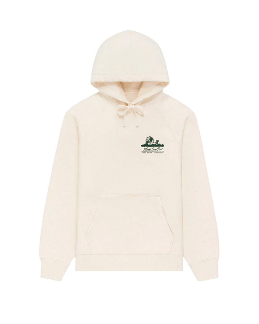 Aime Leon Dore Hoodie Unisphere Cream