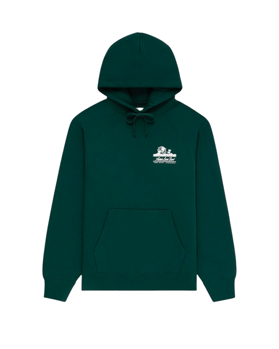 Aime Leon Dore Hoodie Unisphere Botanical Green
