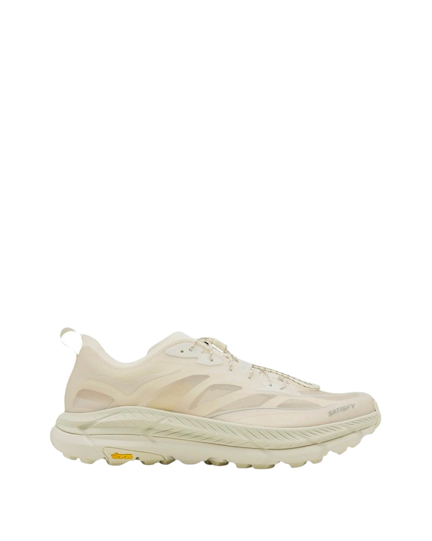 Hoka x Satisfy Mafate Speed 4 Lite Bone