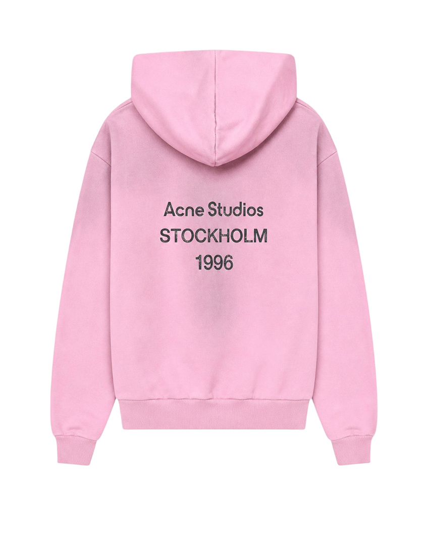 Acne Studios Logo Hoodie Candy Pink