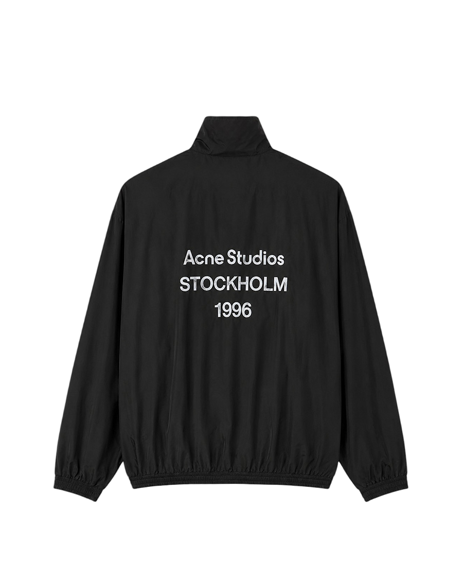 Acne Studios Logo Zipper Jacket Black