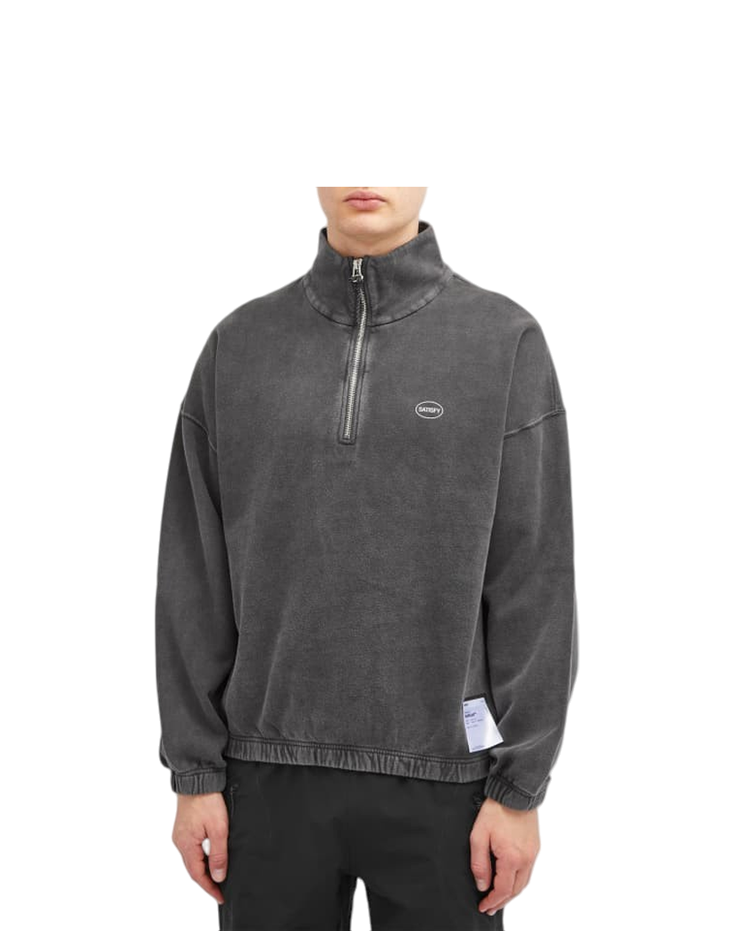 Satisfy SoftCell Half-Zip Sweatshirt Aged Black