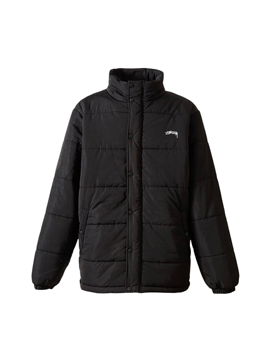 STUSSY Aurora Puffer Jacket Black