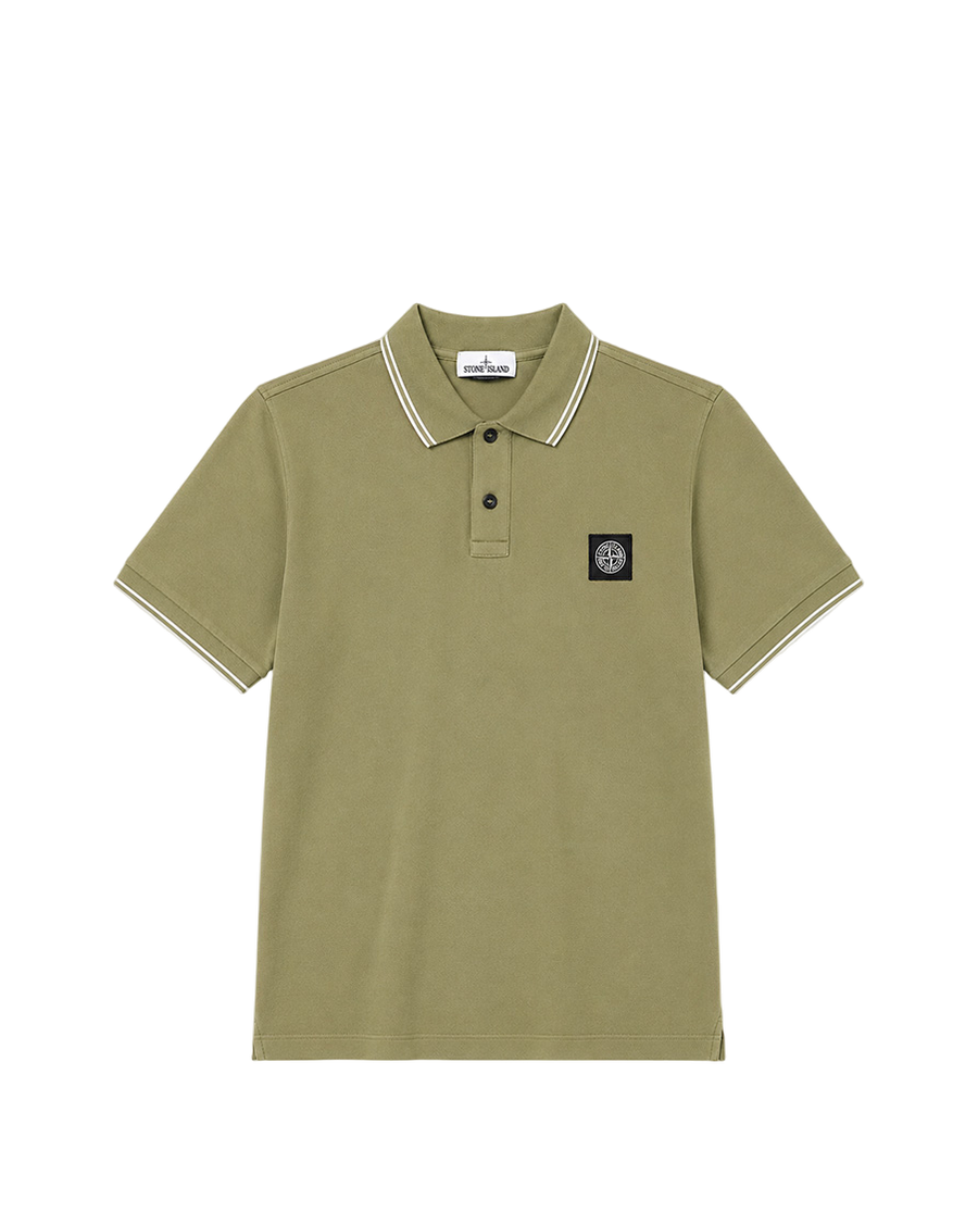 22S18 Classic Polo T-Shirt Sage Green SI0116-SGN