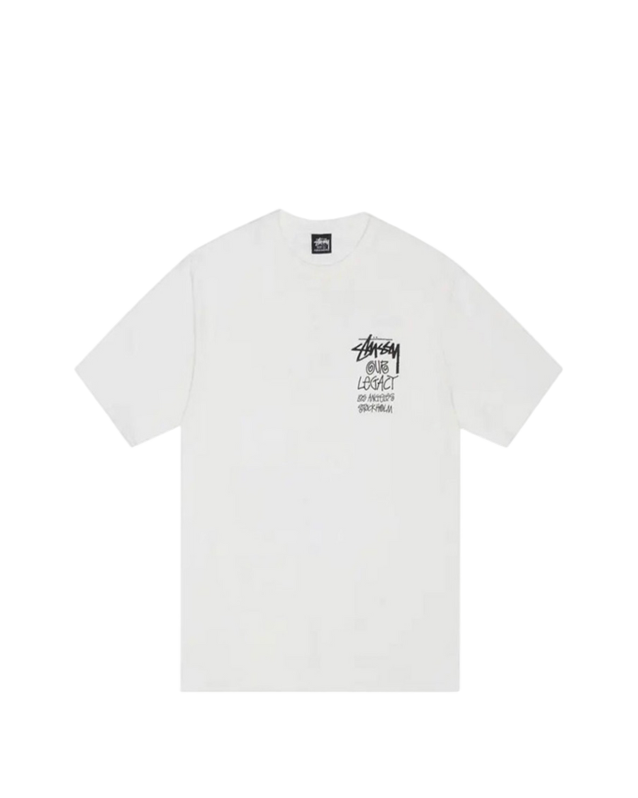 STUSSY x Our Legacy Surfman Pigment Dyed Tee Natural