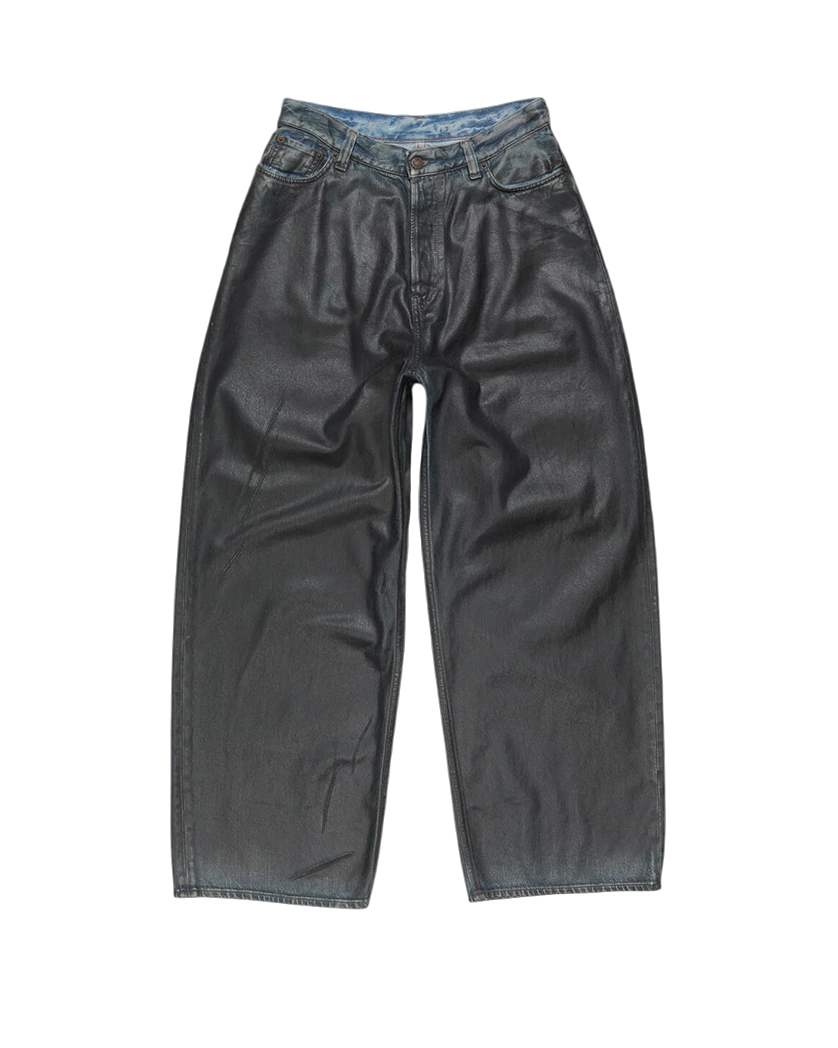 Acne Studios Super Baggy Fit Jeans Indigo Blue