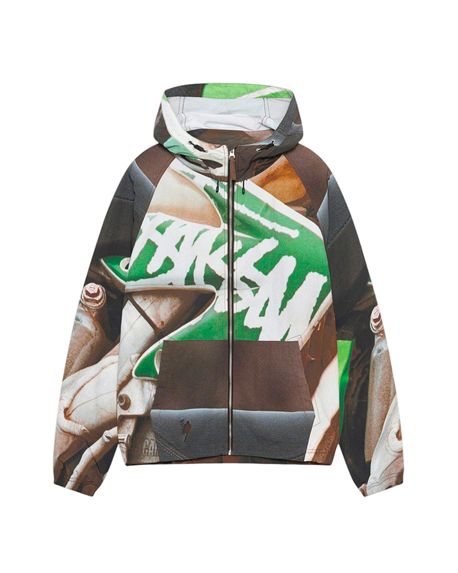 STUSSY Beach Shell Jacket Baja Print