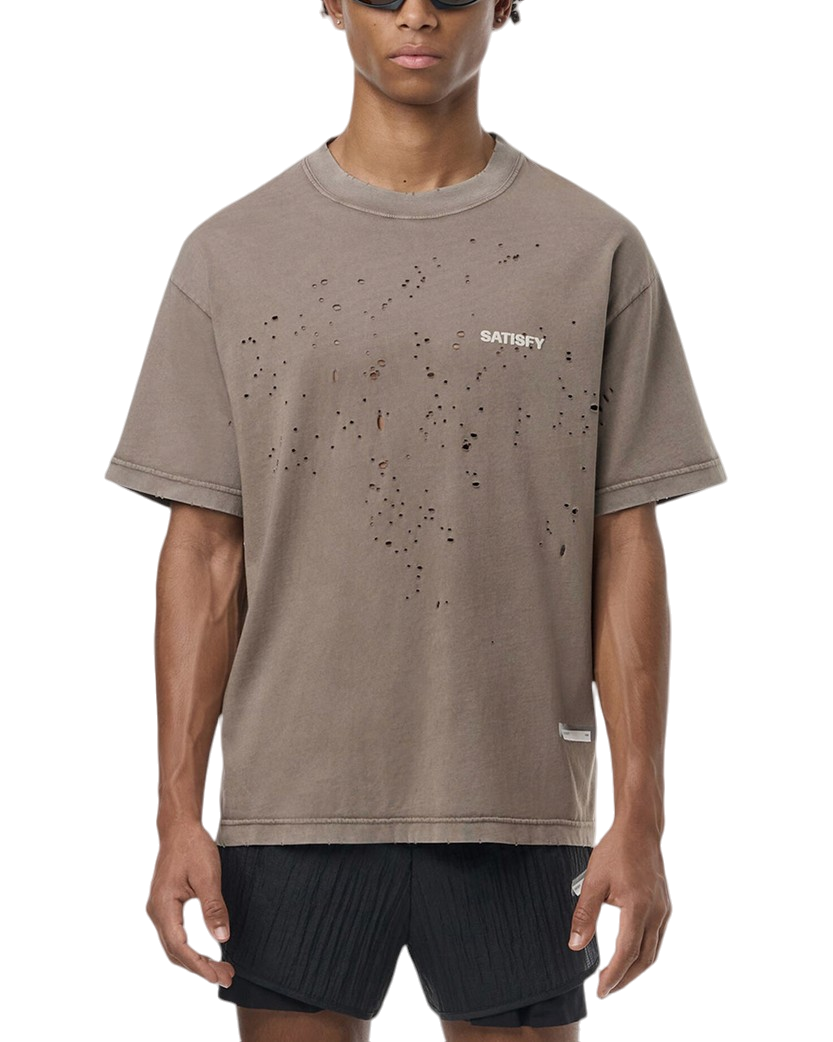 Satisfy MothTech T-Shirt Brown
