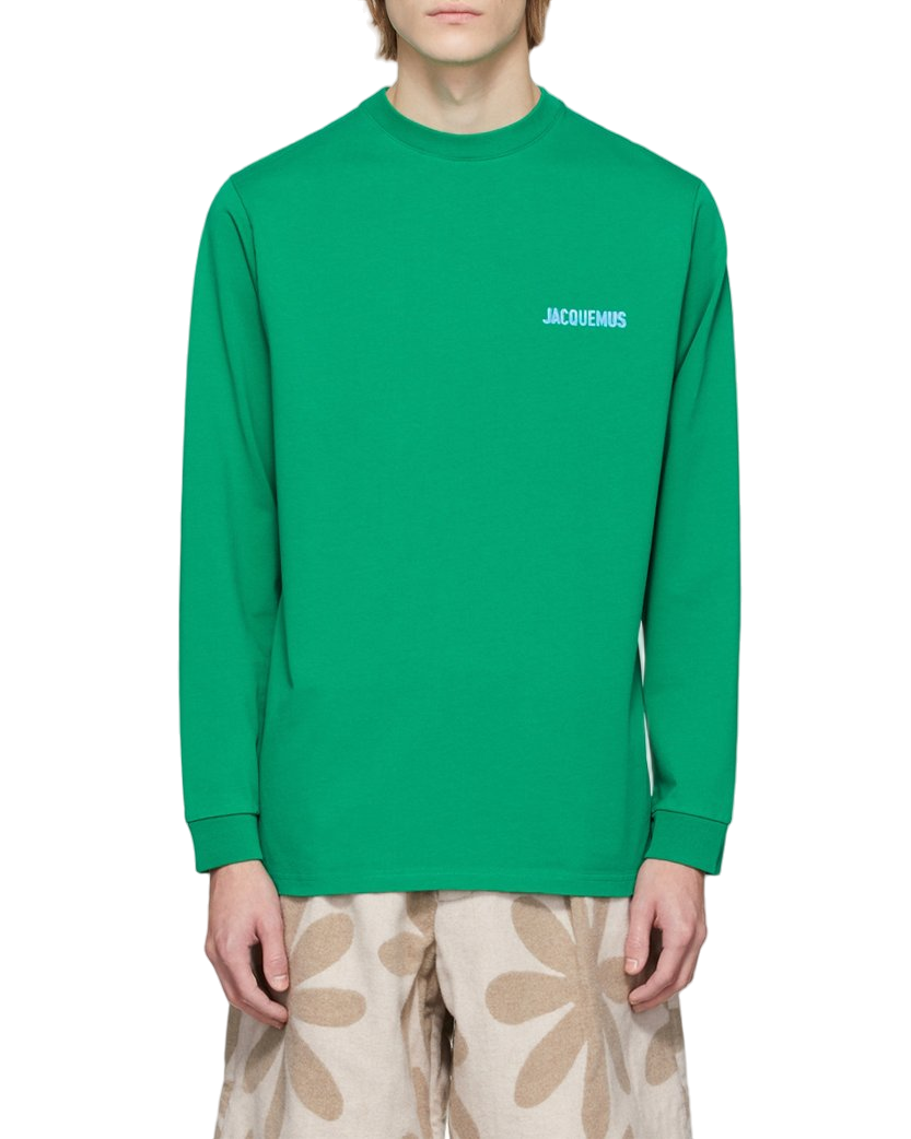 Jacquemus Green 'Le T-Shirt Gelo' Long Sleeve T-Shirt