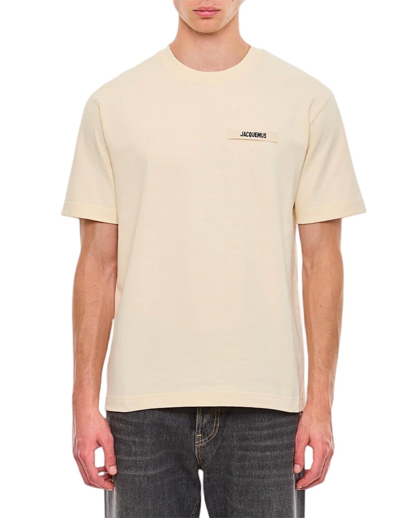 Jacquemus Le T-Shirt Gros Grain Beige