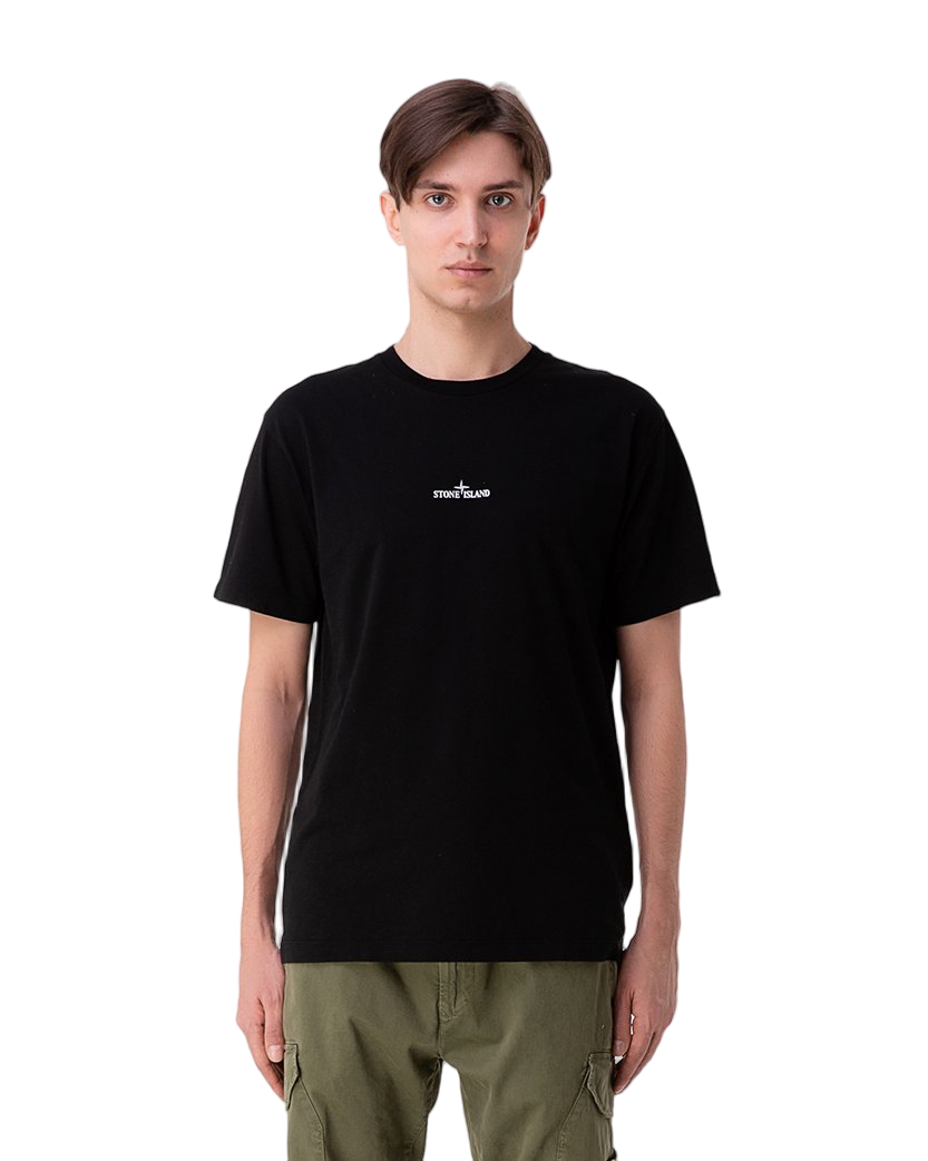 2NS84 Drone Two Print T-Shirt Black SI0118-BK