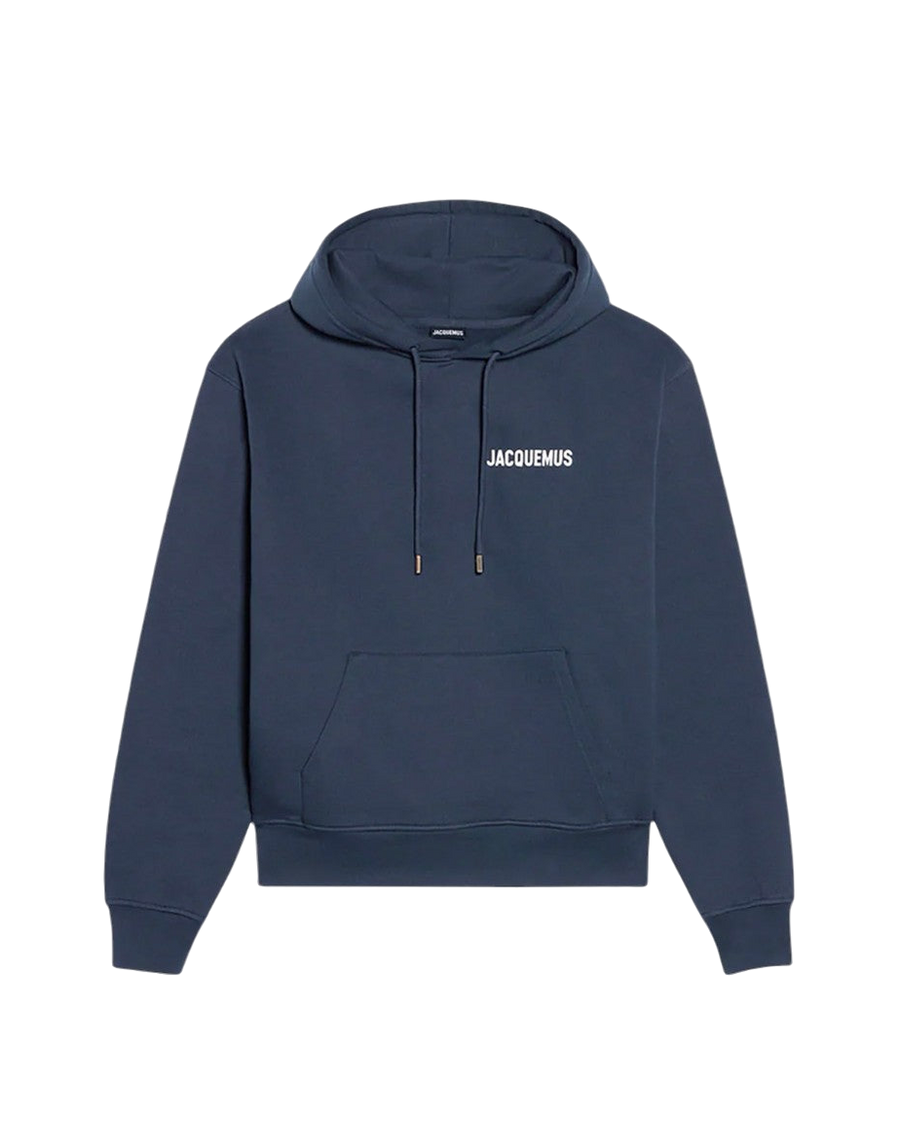 Jacquemus Le Sweatshirt Hoodie Navy