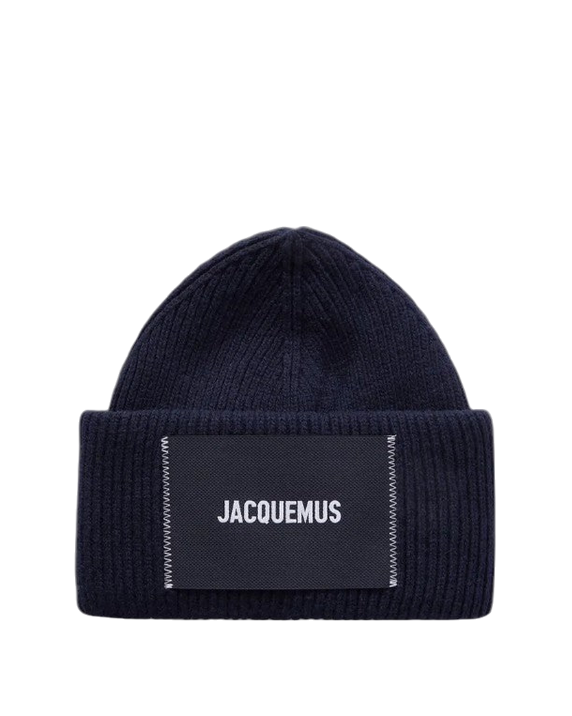 Jacquemus Le Papier Le Bonnet Beanie Black