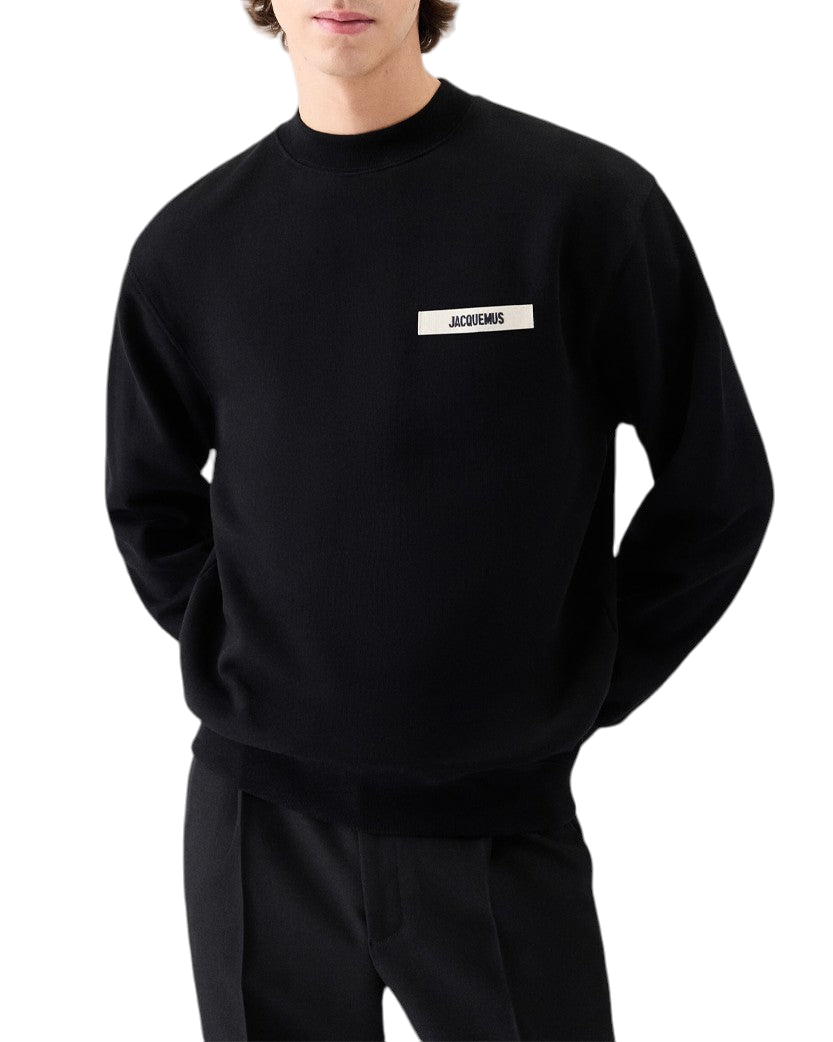 Jacquemus Le Gros Grain Sweatshirt Black