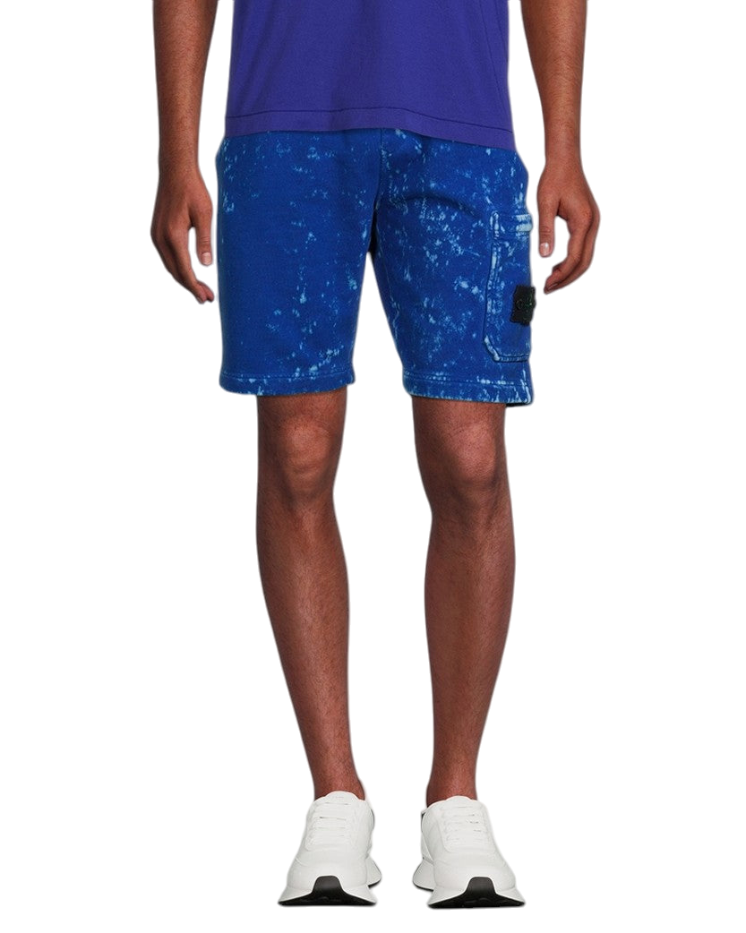 761565338 Off-Dye Cotton Shorts Blue SI0325-BL