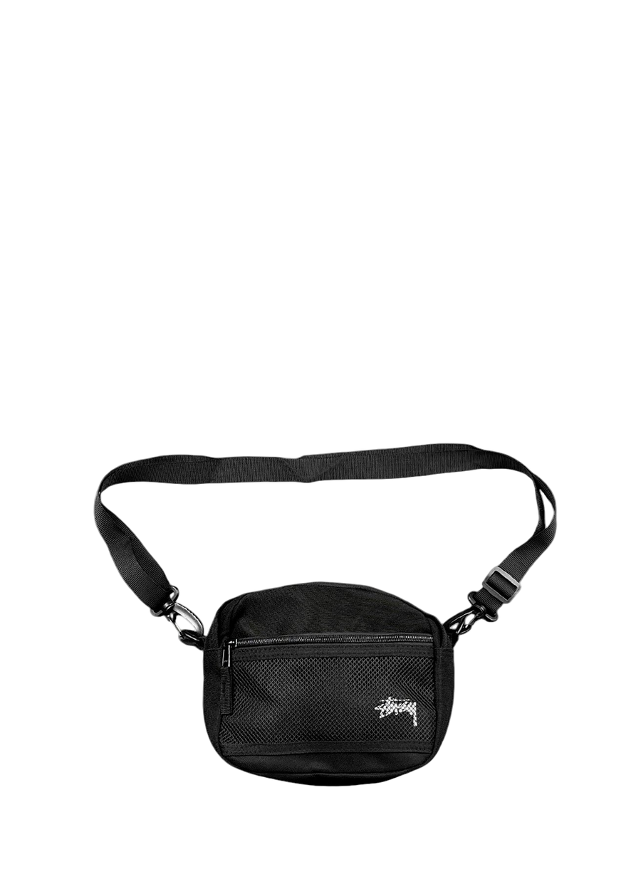 STUSSY Stock Pouch Black
